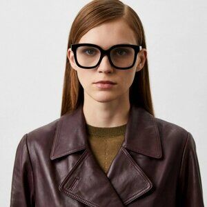 Gucci Women BRAND NEW Eyeglasses Black Square GG1258O 004